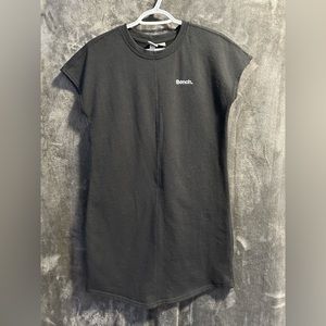 Women’s Bench Black Sweatshirt T-Shirt Dress Size Small